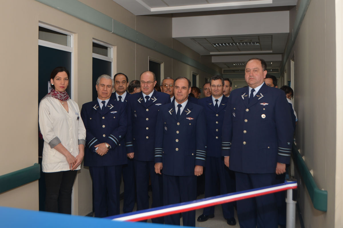 Inauguracion de dependencias del Hospital FACH