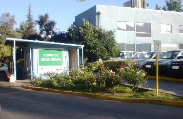 Zonas de seguridad del Hospital FACH